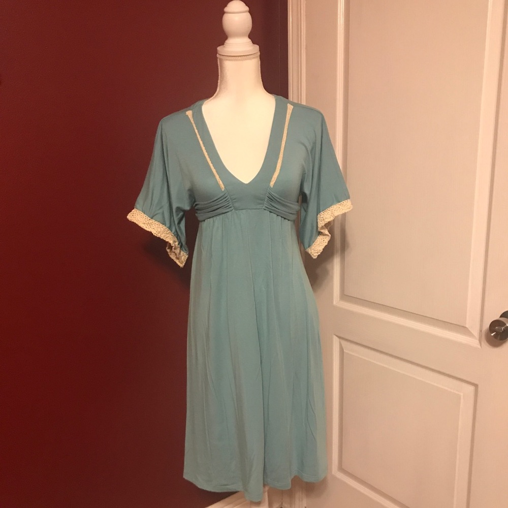 Beautiful Cotton and Lace Dress